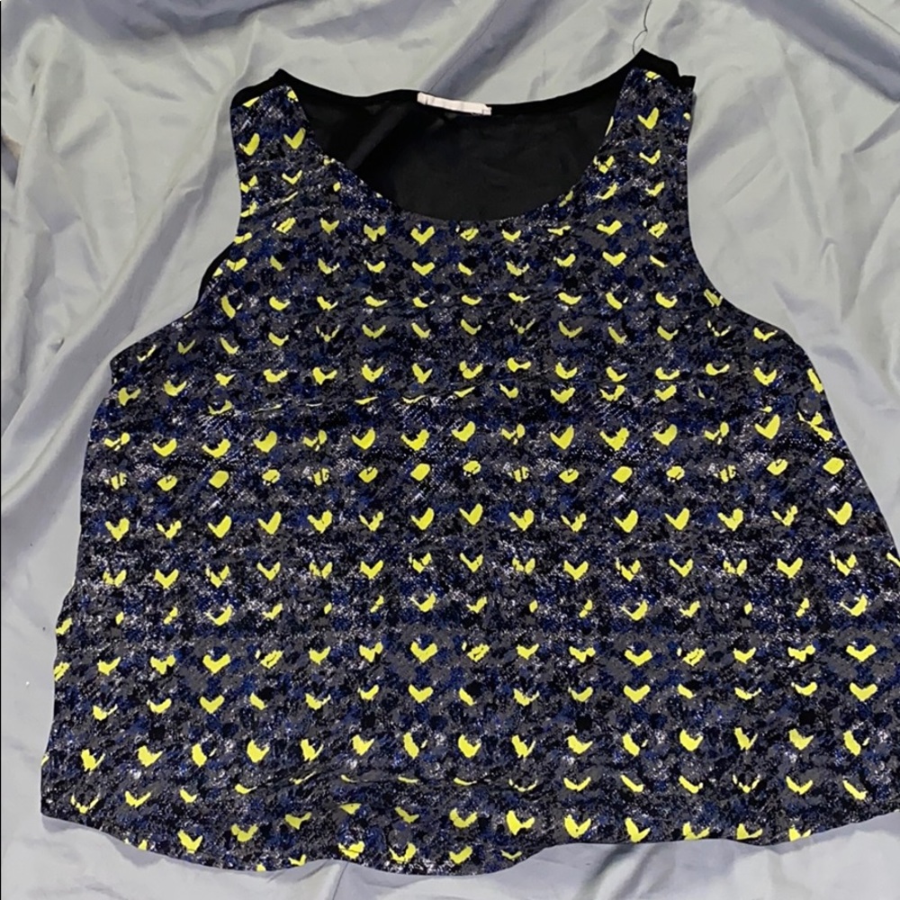 cool patterned tank!! MOVING SALE!!